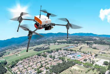 Imagem sobre Levantamentos Aerofotogramétricos (Drone)